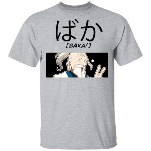 Hunter X Hunter Netero Baka Shirt Funny Character Tee All Day Tee 3 Hunter X Hunter Netero Baka Shirt Funny Character Tee All Day Tee 4