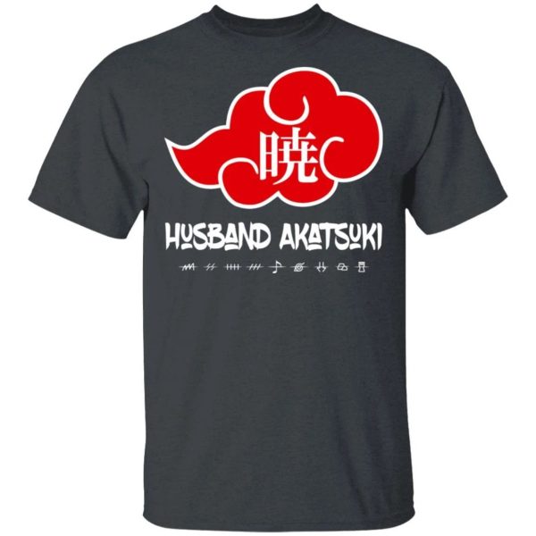 Husband Akatsuki Shirt Naruto Family Tee  All Day Tee