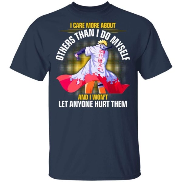 I Care More About Others Naruto T Shirt Naruto Anime Tee  All Day Tee