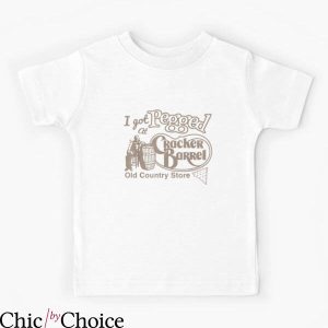 I Got Pegged At Cracker Barrel T-Shirt Vintage Film Lovers