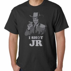 I Shot Jr T Shirt Dallas Ewing Eighties 80s Cult Tv Shirt