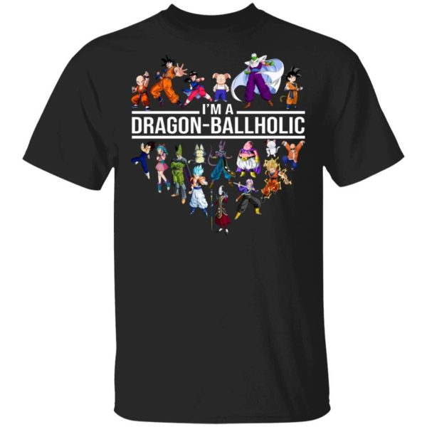 I’m A Dragonbalic Dragon Ball Addict T-shirt Anime Tee M05  All Day Tee