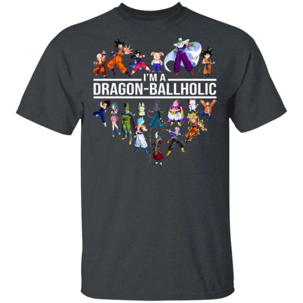 I’m A Dragonbalic Dragon Ball Addict T-shirt Anime Tee M05  All Day Tee