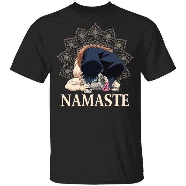 Inosuke Namaste T Shirt Demon Slayer Anime Tee  All Day Tee