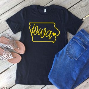 Iowa T Shirt Any State Unisex Gift For You Tee Shirt