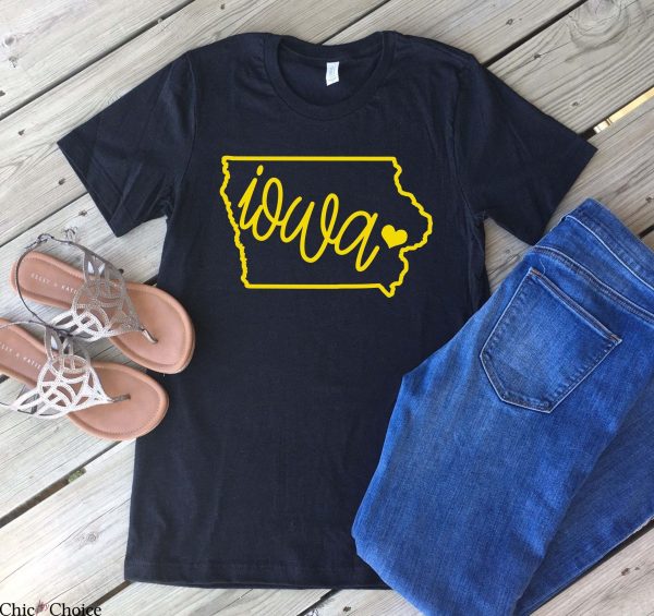 Iowa T Shirt Any State Unisex Gift For You Tee Shirt