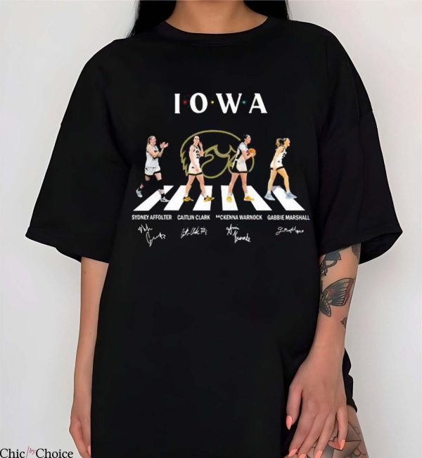 Iowa T Shirt Caitlin Clark Iowa Hawkeyes 2023 Tee Shirt