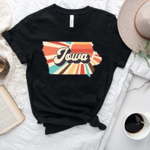 Iowa T Shirt Iowa Home State Travel Unisex Tee Shirt