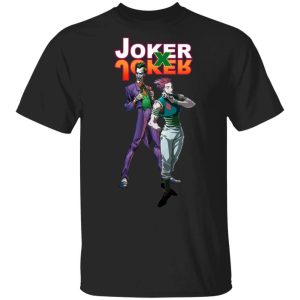 Joker X Joker Hisoka and Joker Shirt Parody Anime Hunter X Hunter Tee All Day Tee 2 Joker X Joker Hisoka and Joker Shirt Parody Anime Hunter X Hunter Tee All Day Tee 3
