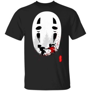 Kaonashi Spirited Away T shirt Anime Tee All Day Tee 3