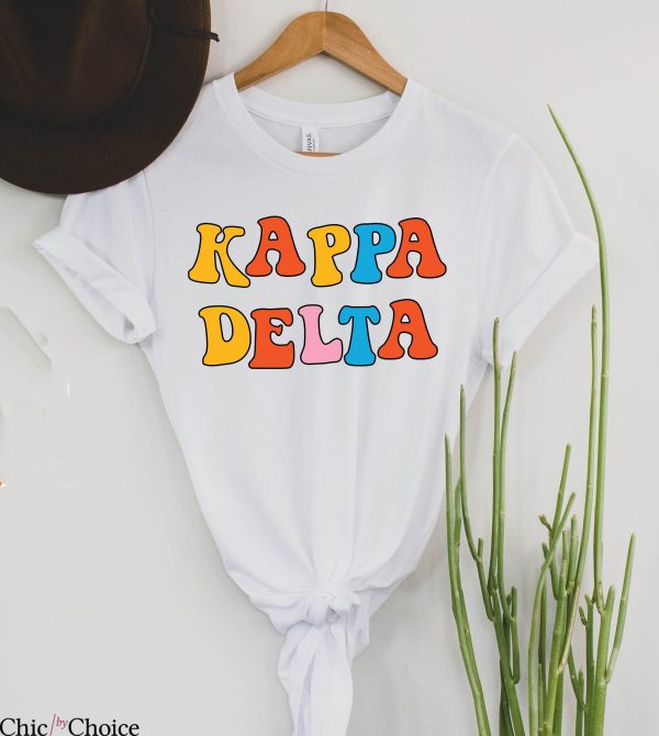 Kappa Delta T Shirt Disco Retro Sorority Unisex T Shirt