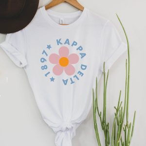 Kappa Delta T Shirt Kappa Delta Bright Floral Sorority Shirt