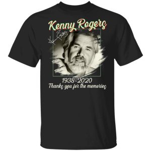 Kenny Rogers T shirt Thank You For Memories Tee All Day Tee 3