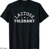 Lactose Tolerant T-Shirt Cow Ice Cream Funny Dairy Lover