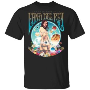 Lana Del Rey LA To The Moon Tour T shirt All Day Tee 3