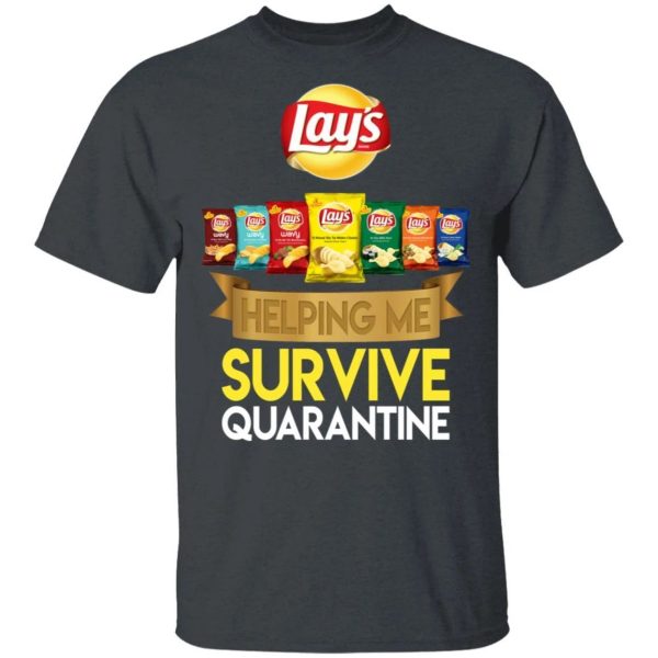 Lay’s Helping Me Survive Quarantine T-shirt  All Day Tee