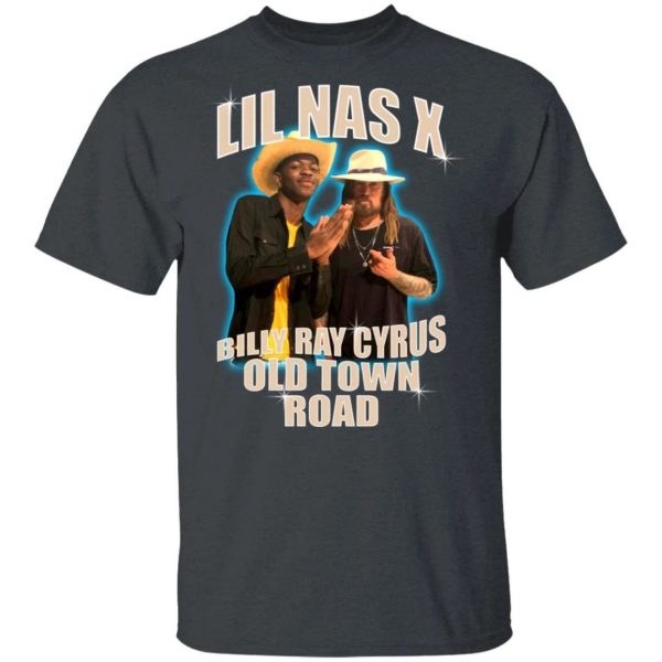 Lil Nas X Old Town Road Tee Shirt Featuring Billy Ray Cyrus  All Day Tee