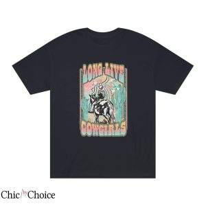 Long Live Cowgirls T Shirt Retro Cowgirl Vintage T Shirt