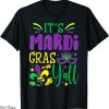 Mardi Gras T-Shirt Its Yall Party Mask Costume