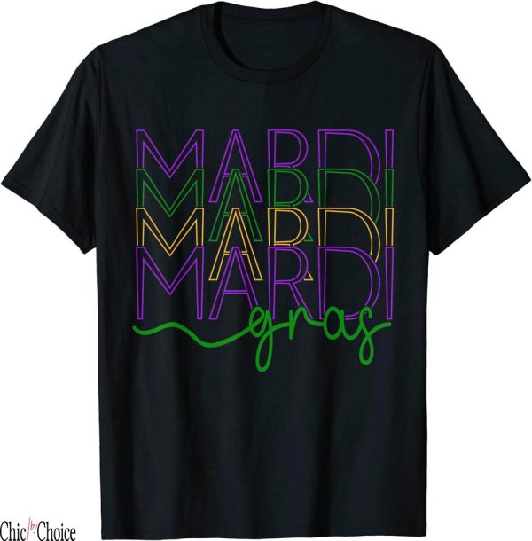 Mardi Gras T-Shirt Vintage Festival New Orleans For