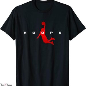Maroon Jordan T-Shirt Hoops Basketball Apparel