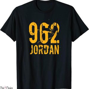 Maroon Jordan T-Shirt Jordan 962 Area Code