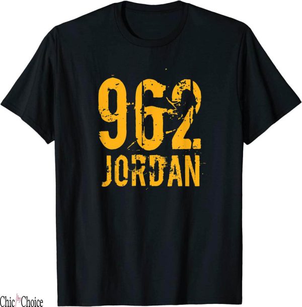Maroon Jordan T-Shirt Jordan 962 Area Code
