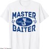 Master Baiter T-Shirt Vintage Bass Fishing Fisherman