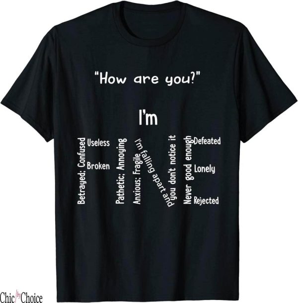 Mental Floss T-Shirt Funny Fine Depression Health Awareness
