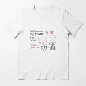 Mia Hamm T-Shirt Somewhere The Funny Art Quote Cool Tee
