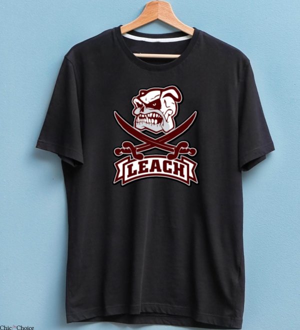 Mike Leach T-Shirt Mississippi State Football Pirate Bulldog