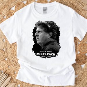 Mike Leach T-Shirt RIP Michael Charles MSU Bulldogs For Fans