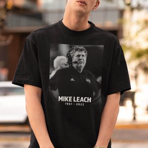 Mike Leach T-Shirt RIP Mississippi State Classic Maroon