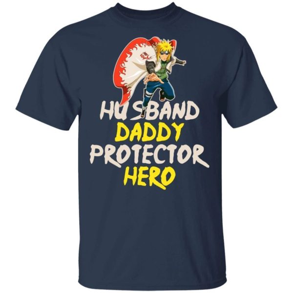 Minato Husband Daddy Protector T Shirt Naruto Anime Tee  All Day Tee