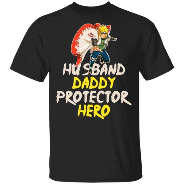 Minato Husband Daddy Protector T Shirt Naruto Anime Tee  All Day Tee