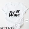 Mischief Managed T Shirt Harry Poster Fan Hogwarts