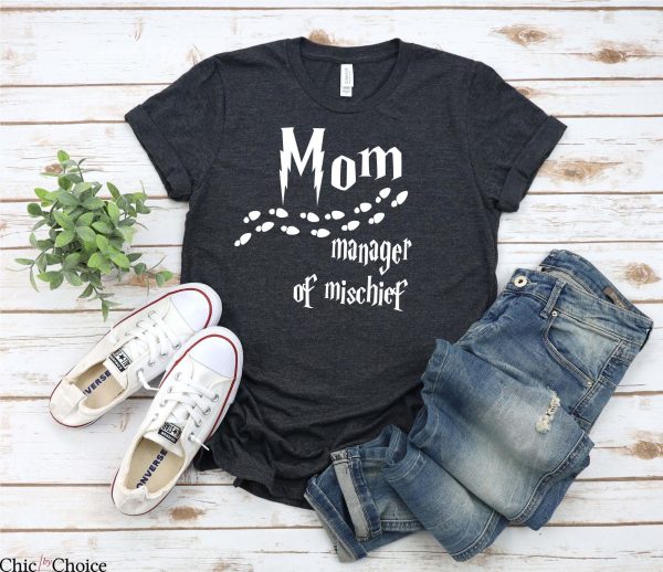 Mischief Managed T Shirt Mom Manager Of Mischief Shirt