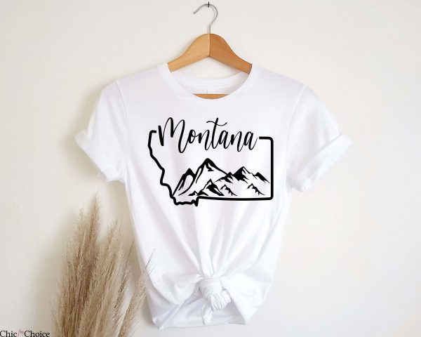 Montana Grizzly T Shirt Home State Montana Lover T Shirt