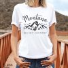 Montana Grizzly T Shirt Montana Big Sky Country Shirt