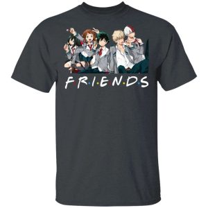 My Hero Academia T-shirt FRIENDS Style Tee  All Day Tee