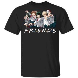 My Hero Academia T shirt FRIENDS Style Tee All Day Tee 3