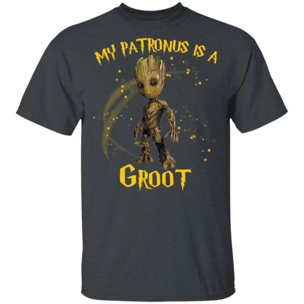 My Patronus Is A Groot T-shirt Harry Potter Style Tee  All Day Tee