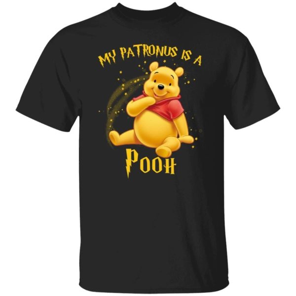 My Patronus Is A Pooh T-shirt Harry Potter Style Tee  All Day Tee