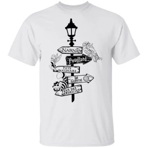 Narnia Poudlard Pays Imaginaire La Gomte Pays Des Merveilles T-shirt All Day Tee 2 Narnia Poudlard Pays Imaginaire La Gomte Pays Des Merveilles T shirt All Day Tee 3