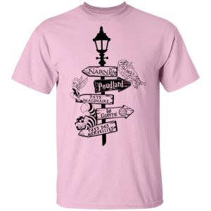 Narnia Poudlard Pays Imaginaire La Gomte Pays Des Merveilles T-shirt All Day Tee 3 Narnia Poudlard Pays Imaginaire La Gomte Pays Des Merveilles T shirt All Day Tee 4