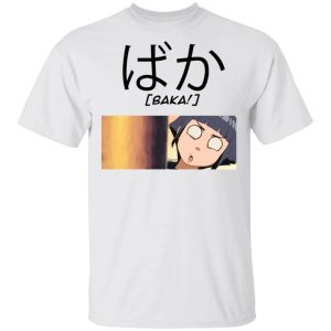 Naruto Hinata Hyuuga Baka Shirt Funny Character Tee All Day Tee 2 Naruto Hinata Hyuuga Baka Shirt Funny Character Tee All Day Tee 3