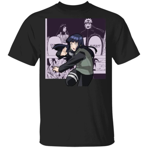 Naruto Hinata Hyuuga Shirt Anime Character Mix Manga Style Tee  All Day Tee