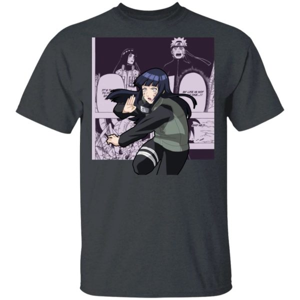 Naruto Hinata Hyuuga Shirt Anime Character Mix Manga Style Tee  All Day Tee