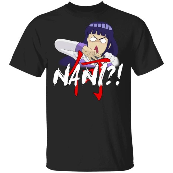 Naruto Hinata Nani Shirt Funny Anime Character Tee  All Day Tee