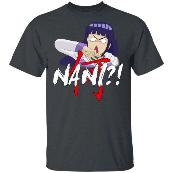 Naruto Hinata Nani Shirt Funny Anime Character Tee  All Day Tee